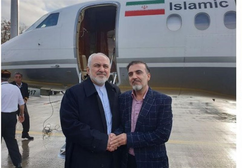 دیدار ظریف با دکتر سلیمانی 