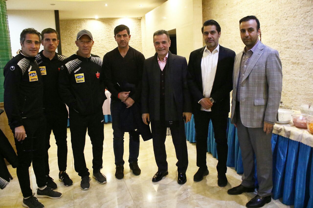 حضور مدیرعامل پرسپولیس در اردوی سرخپوشان