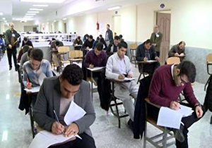آزمون فراگیر کارشناسی ارشد دانشگاه پیام نور در مهاباد برگزار شد