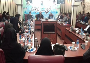 برگزاری نشست رئیس دانشگاه پیام نور خوزستان با اعضای هیات علمی