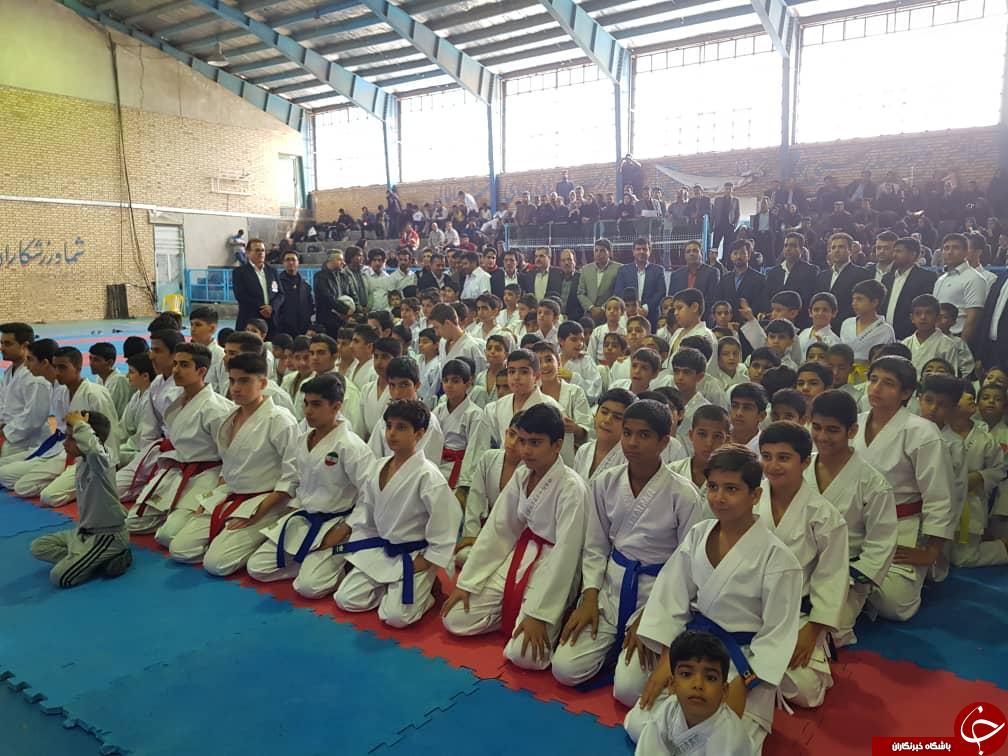 جیرفت فاتح مسابقات کاراته قهرمانی استان کرمان