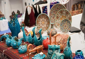 نمایشگاه صنایع دستی در قزوین