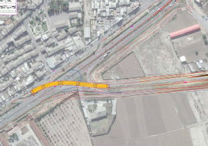 بهره برداری از تقاطع غیرهمسطح در گرگان