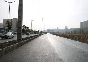 اجرای عملیات عمرانی در ۸۵۰ متر از مسیرگشایی باند کندرو جاده تهران
