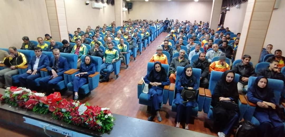 کلاس آموزشی ایمنی و بهداشت در فسا