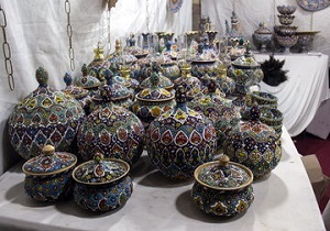 آغاز به کار نمایشگاه صنایع دستی و سوغات در دامغان