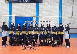 قهرمانی سپاهان درمسابقات هندبال دختران نوجوان
