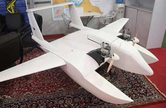 رونمایی از پهپاد انتحاری سپاه