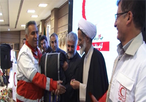 تجلیل از داوطلبان برتر هلال احمر چهارمحال و بختیاری