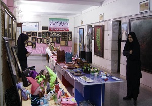 برپایی نمایش آثار صنایع دستی ۱۰۰ ناتوان جسمی