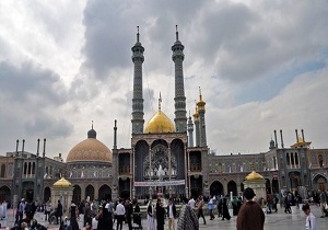 برگزاری برنامه پیام حرم در حرم بانوی کرامت