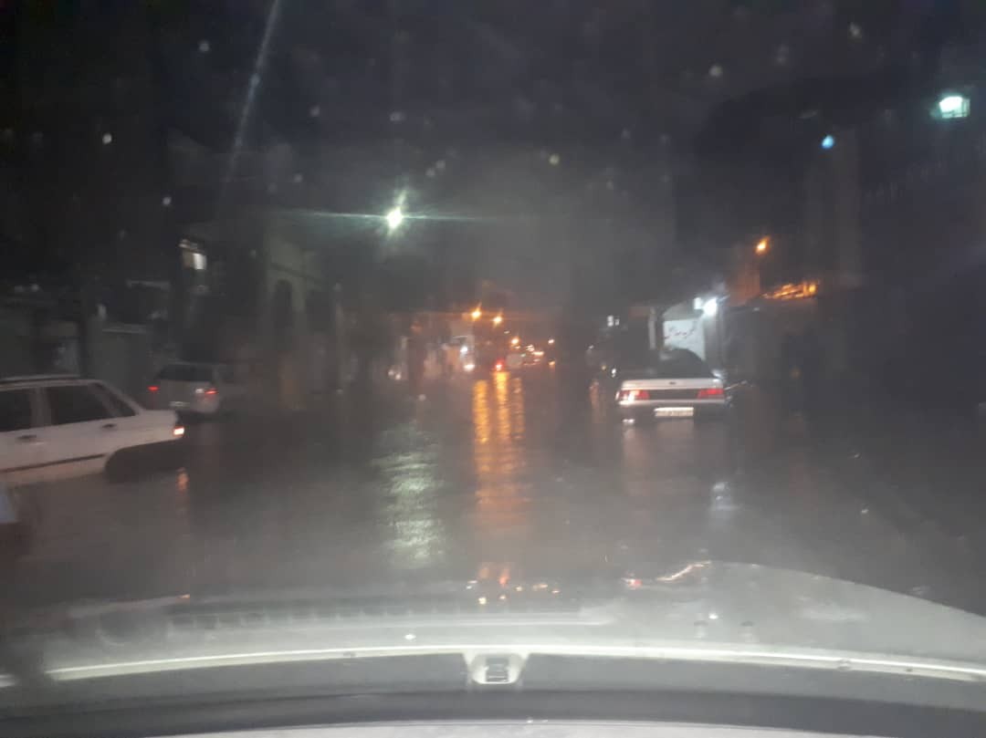 احتمال وقوع سیل در خوزستان/خیابان های خوزستان رودخانه شدند