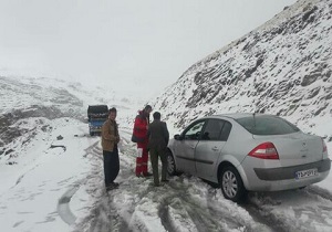 لغزندگی در محورهای مواصلاتی استان اصفهان