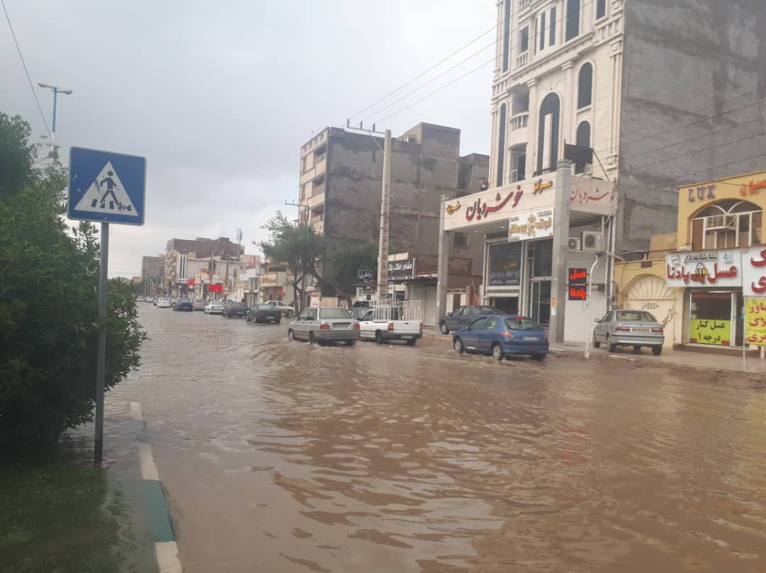 آخرین اخبار از آبگرفتگی های خوزستان