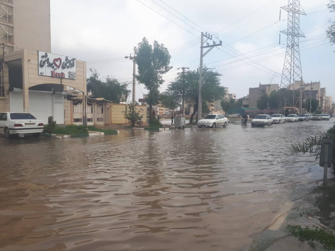 میزان بارندگی اهواز در ۲۴ ساعت چقدر بود؟