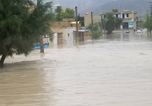 بارش بستک به ۲۳۳ میلیمتر رسید/ ادامه فعالیت سامانه بارشی تا فردا