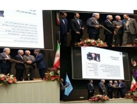 تجلیل از استاندار آذربایجان شرقی و رئیس دانشگاه تبریز به عنوان برگزیدگان پژوهش و فناوری