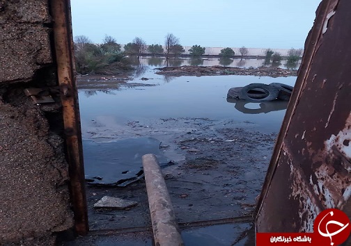 روستای خیط همچنان در آب و صنایع فولاد در خواب