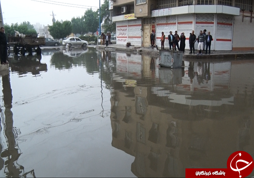 ایجاد کانال&zwnj;های سطحی، راه حل دفع آب در اهواز