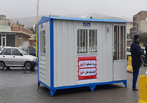 اجرای طرح پارکینگ در حیاط بیمارستان مهاباد
