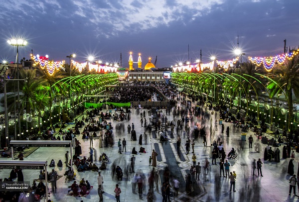 شب زیارتی امام حسین (ع) و تصاویری زیبا از کربلای معلی شب زیارتی امام حسین (ع) و تصاویری زیبا از کربلای معلی