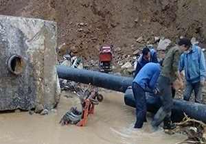 خسارت میلیاردی به شبکه توزیع آب لامرد