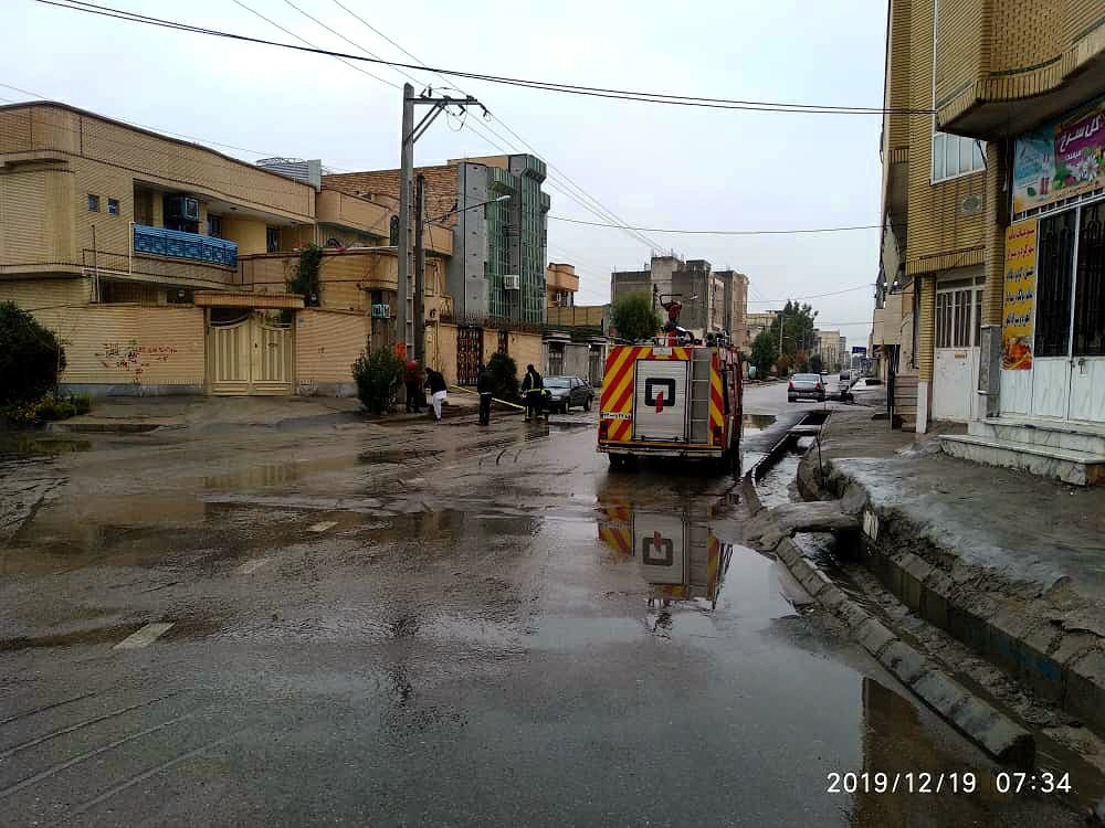 بارش سیلابی در زهدان همه دستگاه های امدادی را به حالت آماده باش درآورد بارش سیلابی در زهدان همه دستگاه های امدادی را به حالت آماده باش درآورد
