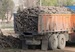 کنترل خودرو‌های حامل مقطوعات چوبی از محور‌های سروآباد