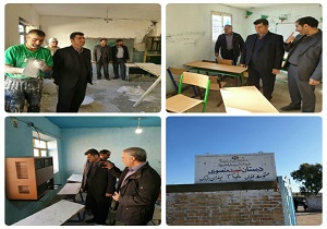 شروع بازسازی مدرسه میدان بزرگ پلدختر