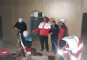 زن ۶۲ ساله طبسی نجات یافت