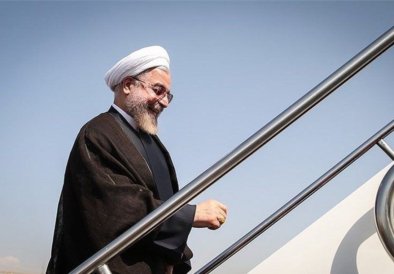 روحانی عازم توکیو شد