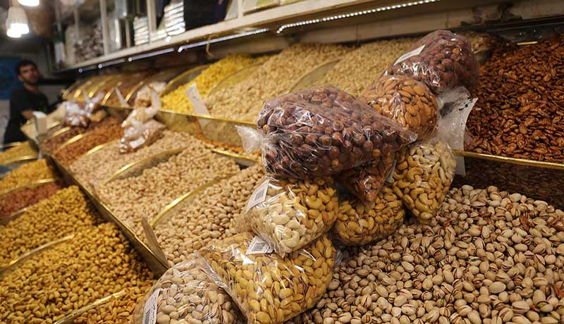 قیمت آجیل در همدان کاهش یافت