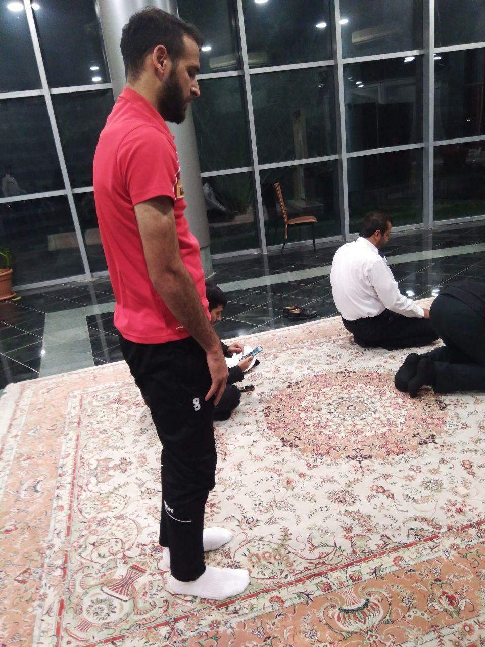 حرکت ارزشی هافبک پرسپولیس بعد از بازی با پارس جنوبی + عکس