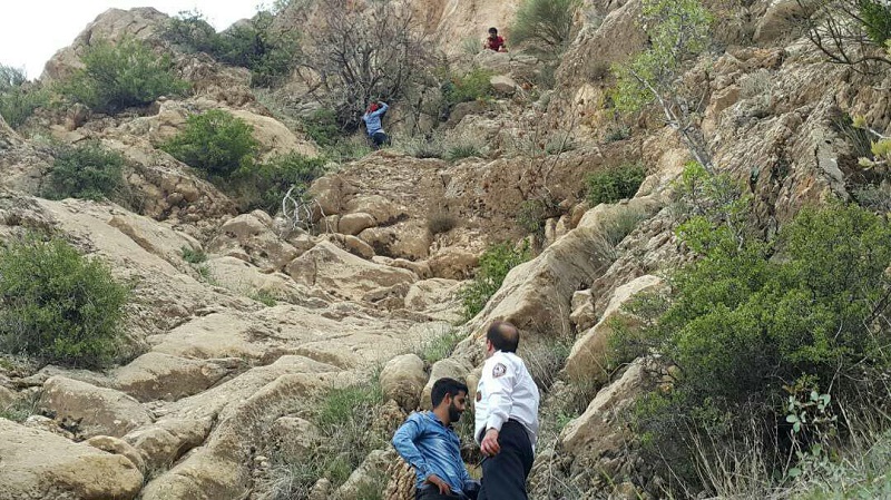 نجات دو خانم درکوه های صاحب الزمان کرمان