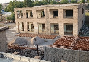 زنگ مدرسه سازی در کوی علوی اهواز به صدا در آمد
