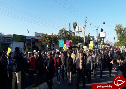 راهپیمایی باشکوه دیار علویان در دفاع از امنیت و اقتدار کشور+تصاویر