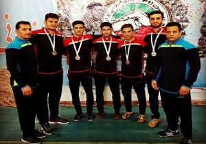 کسب شش نشان رنگارنگ در مسابقات کشوری ووشو