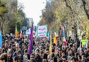 راهپیمایی باشکوه مردم ابرکوه در حمایت از امنیت میهن اسلامی