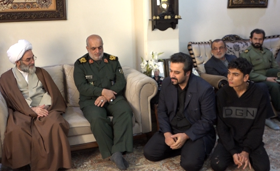 دیدار با خانواده شهید مصطفی رضایی