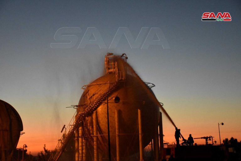 حملات تروریستی به تأسیسات نفت و گاز حمص سوریه+ تصاویر