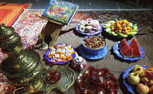 دوره همی خانواده&zwnj;های یزدی در شب یلدا