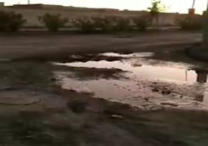 گلایه از وضع نامناسب خیابان در زابل + فیلم