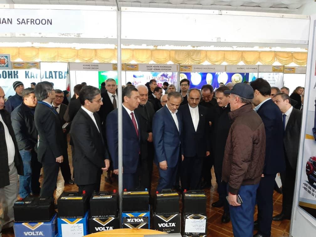 آغاز به کار نمایشگاه اختصاصی ایران در شهر دوشنبه
