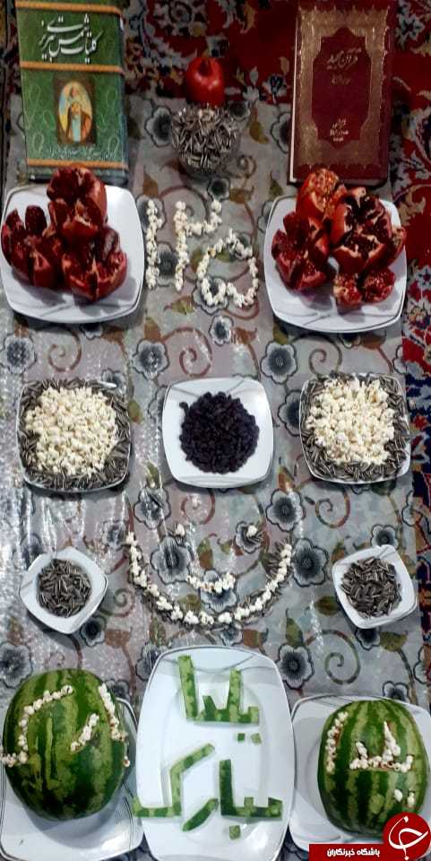 جشن شب یلدای امدادگران آتش نشانی شیراز + تصاویر