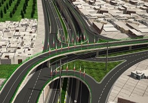 روسازی پل مستقیم تقاطع میدان ولیعصر (عج) تا پایان هفته به پایان می رسد