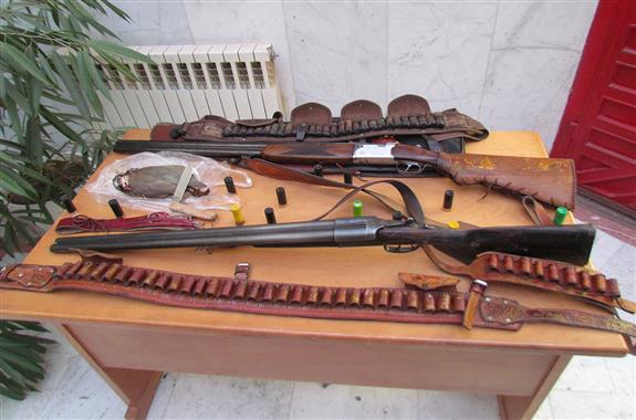 شکارچیان متخلف در دام محیط بانان