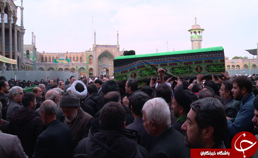 آیت الله میرمحمدی در حرم بانوی کرامت(س) خاکسپاری شد