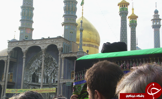 آیت الله میرمحمدی در حرم بانوی کرامت(س) خاکسپاری شد