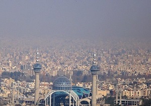 شاخص کیفیت هوای اصفهان قرمز شد
