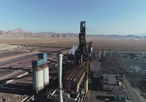 تولید ۷۰ هزار و ۳۰۳ تن آهن اسفنجی در آبان ماه